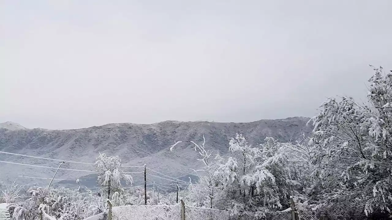 Alerta amarilla en cuatro provincias por fuertes vientos y nevadas