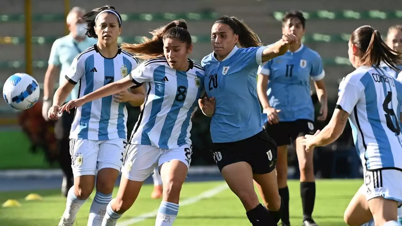 Copa América Femenina 2022: la Selección Argentina goleó a Uruguay | Triplete de Rodríguez y aportes de Banini y Stábile para los de Portanova en Colombia