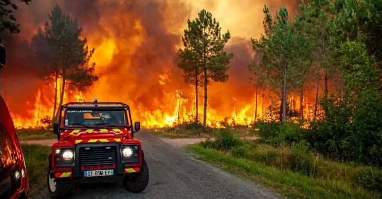 Wildfires rage in France and Spain as heatwaves sear Europe