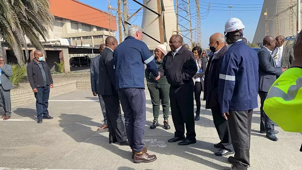 President Ramaphosa visits Eskom's Tutuka Power Station on Saturday - SABC News - Breaking news, special reports, world, business, sport coverage of all South African current events. Africa's news leader.