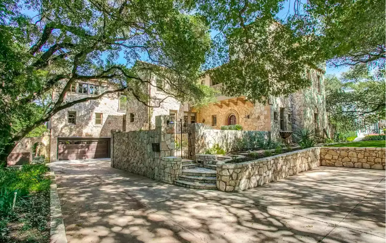 This historic San Antonio home for sale comes with a rare basement, which holds a wine cellar and bar