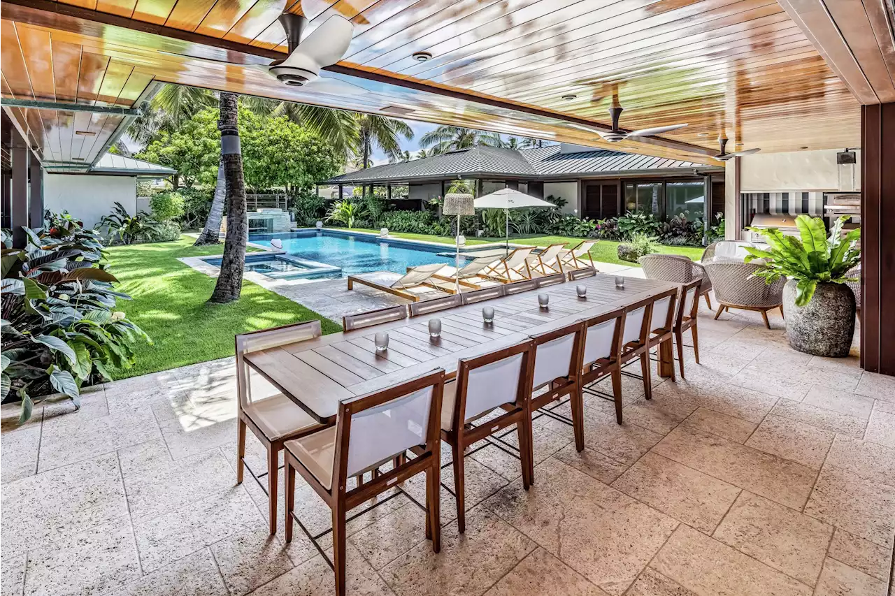 This property is the second most expensive listing on Oahu