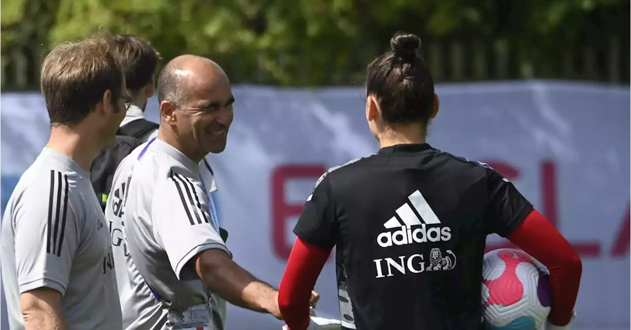 Euro féminin: les Flames à 21 à l’entraînement ce samedi, Roberto Martinez présent