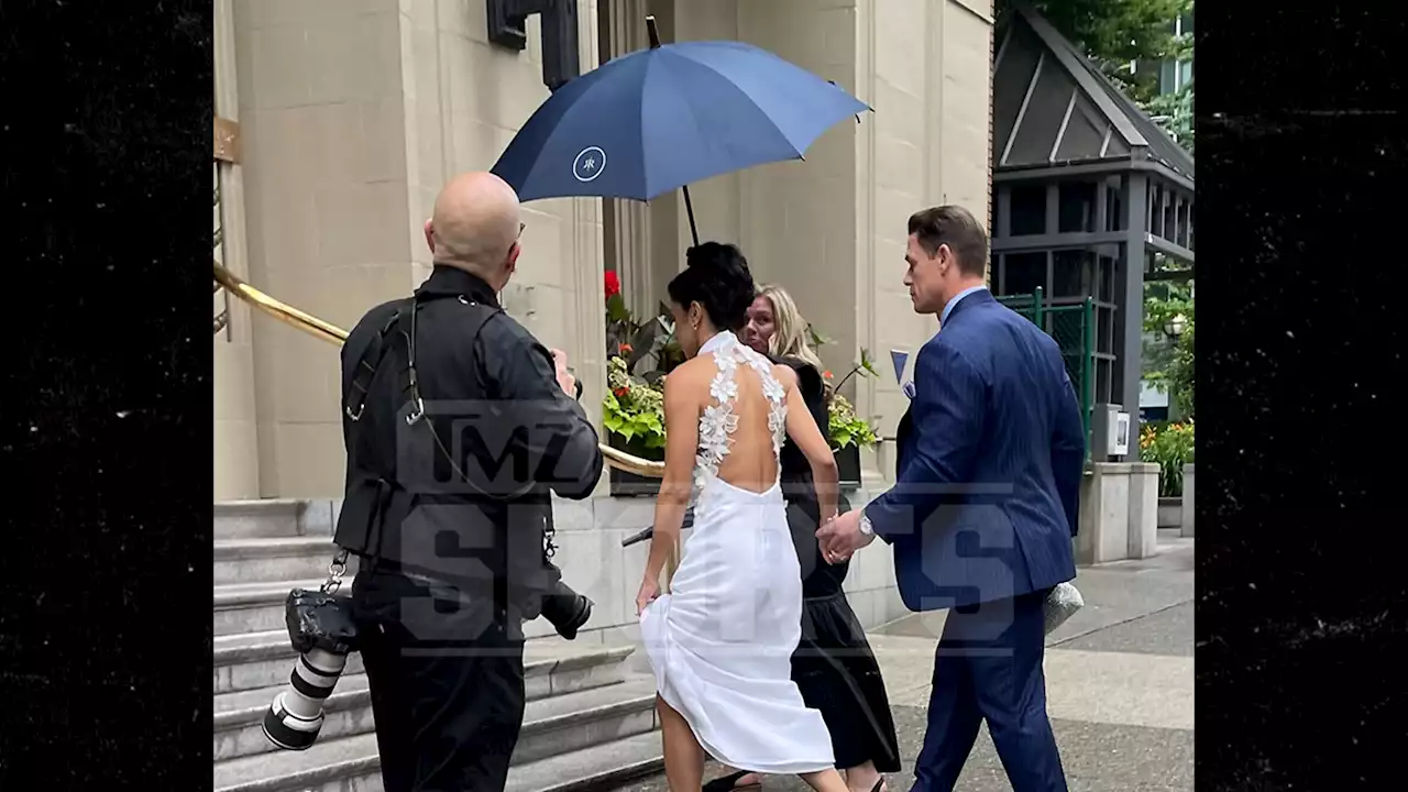 John Cena & Shay Shariatzadeh Hit Swanky Club In Canada Weekend Of Wedding