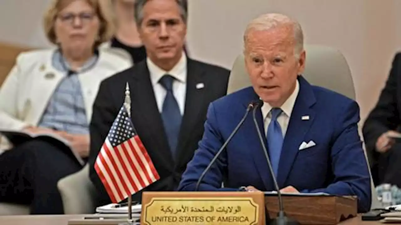 Biden in Jeddah: US 'will not walk away' from Middle East