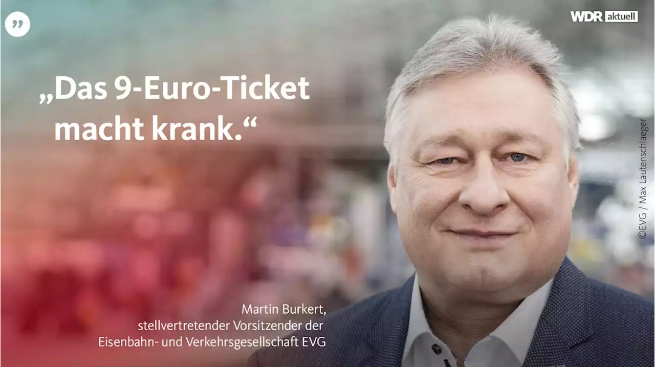 Deutsche Bahn: Macht das 9-Euro-Ticket krank?