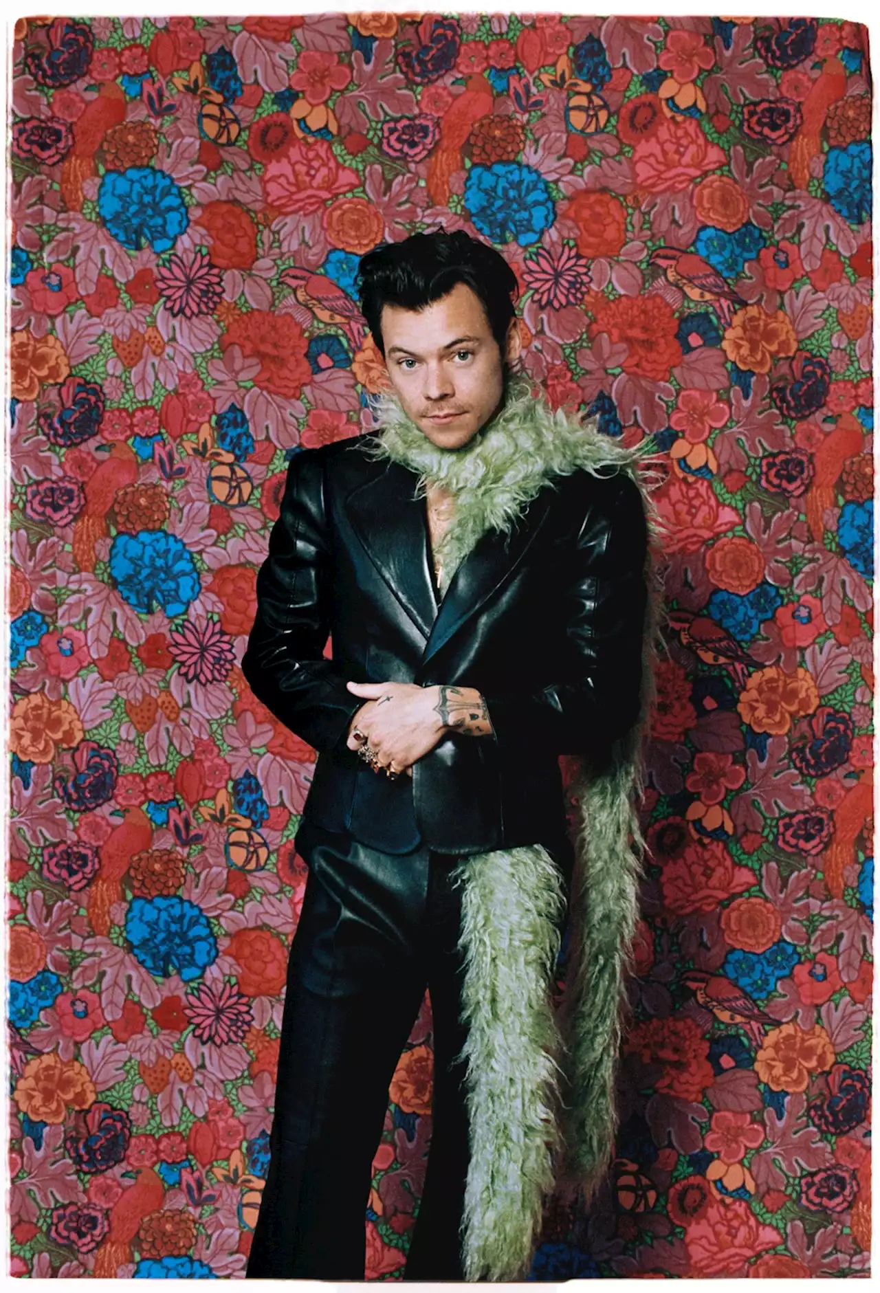 Harry Styles Is a Walking Gucci Billboard in Pajamas in ‘Late Night Talking’ Video