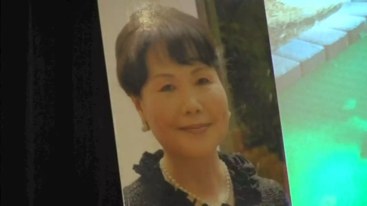 Mourners pay respects to Im Ja Choi, an advocate for Asian American seniors