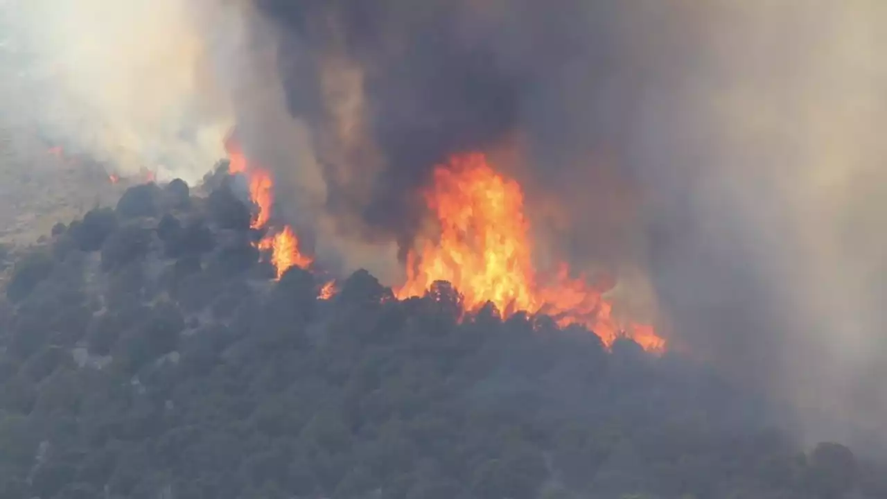 Wildfire leads to about 20 evacuations in Arizona community