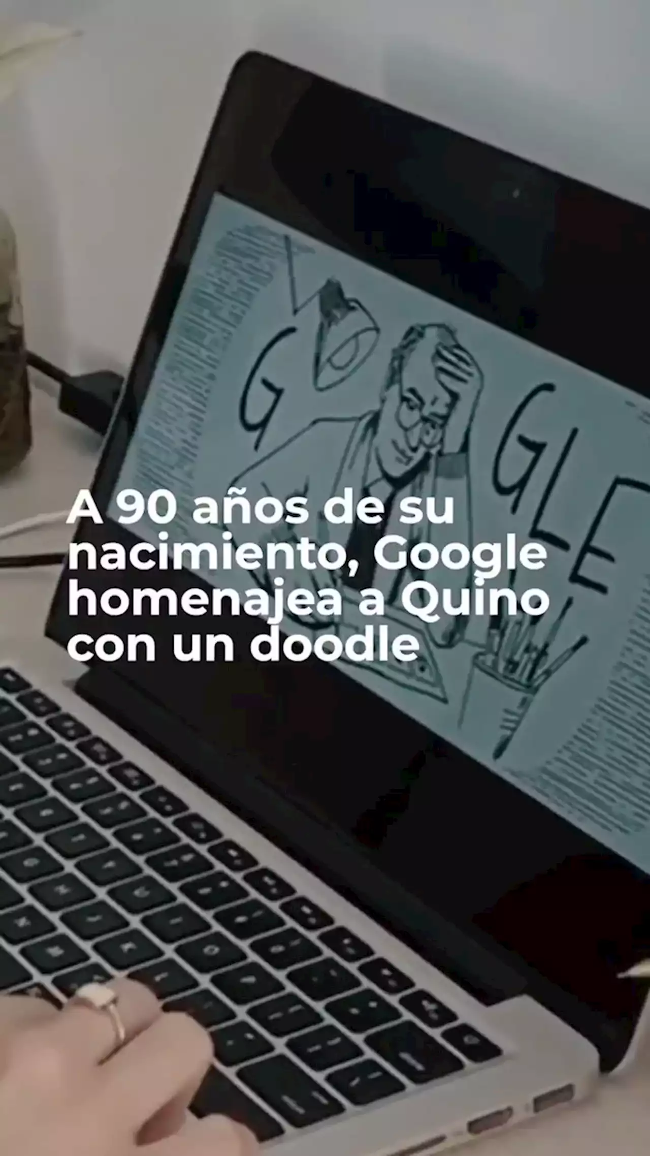 Homenajean a Quino en el logo de Google: curiosidades del creador de Mafalda