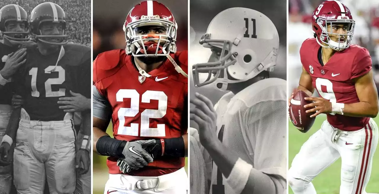 See how Alabama football uniforms have changed throughout the years