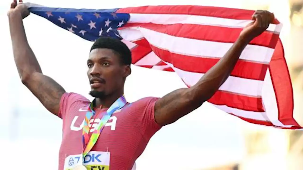 Kerley wins 100m gold in US clean sweep