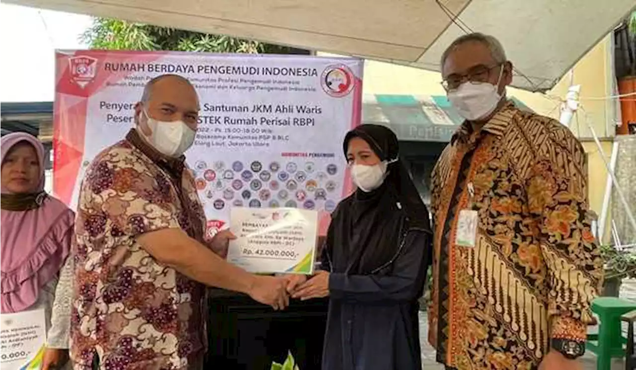 BP Jamsostek Cilandak Serahkan Santunan Rp 112 Juta untuk Anggota RBPI