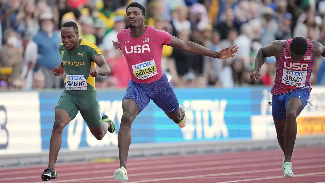 100-m-Weltmeister : Kerley holt Gold, statt im Knast zu sitzen!