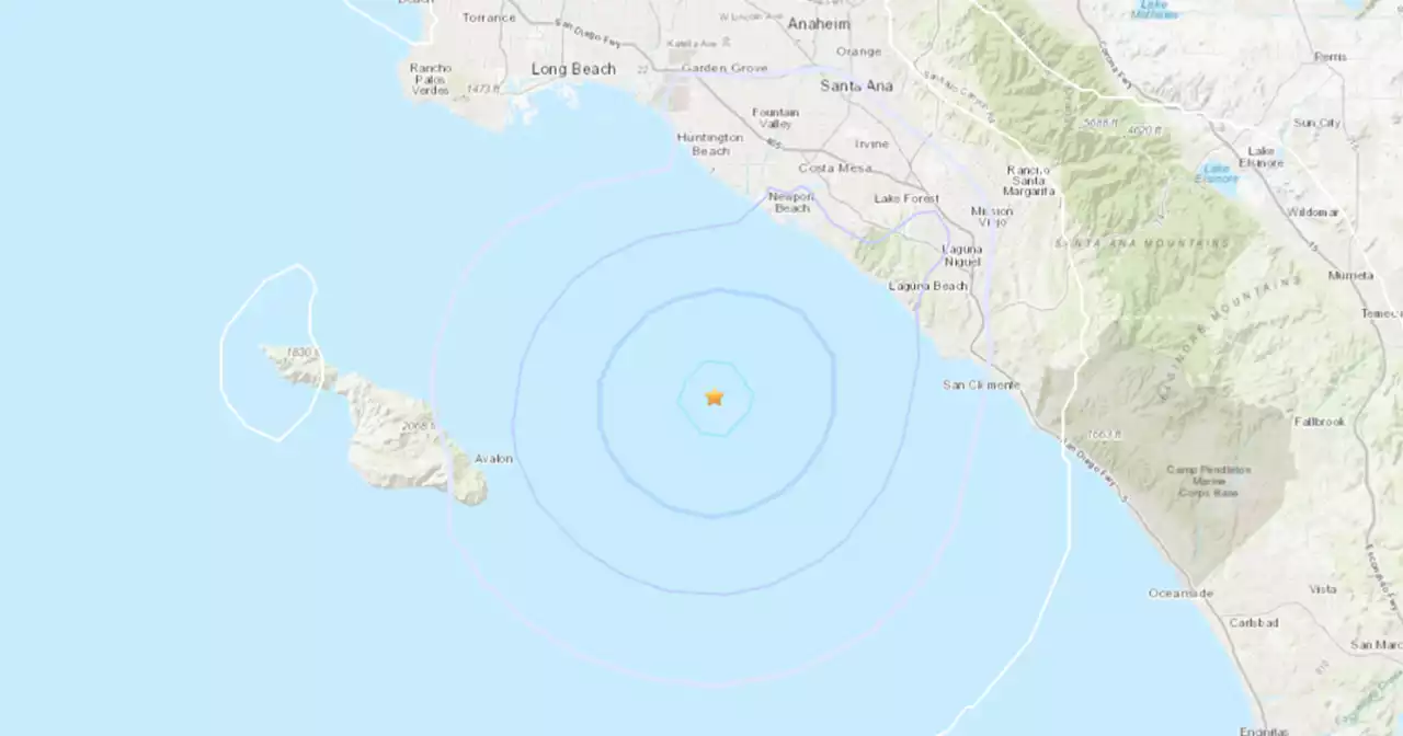 3.6 magnitude earthquake strikes 14 miles off coast of Newport Beach