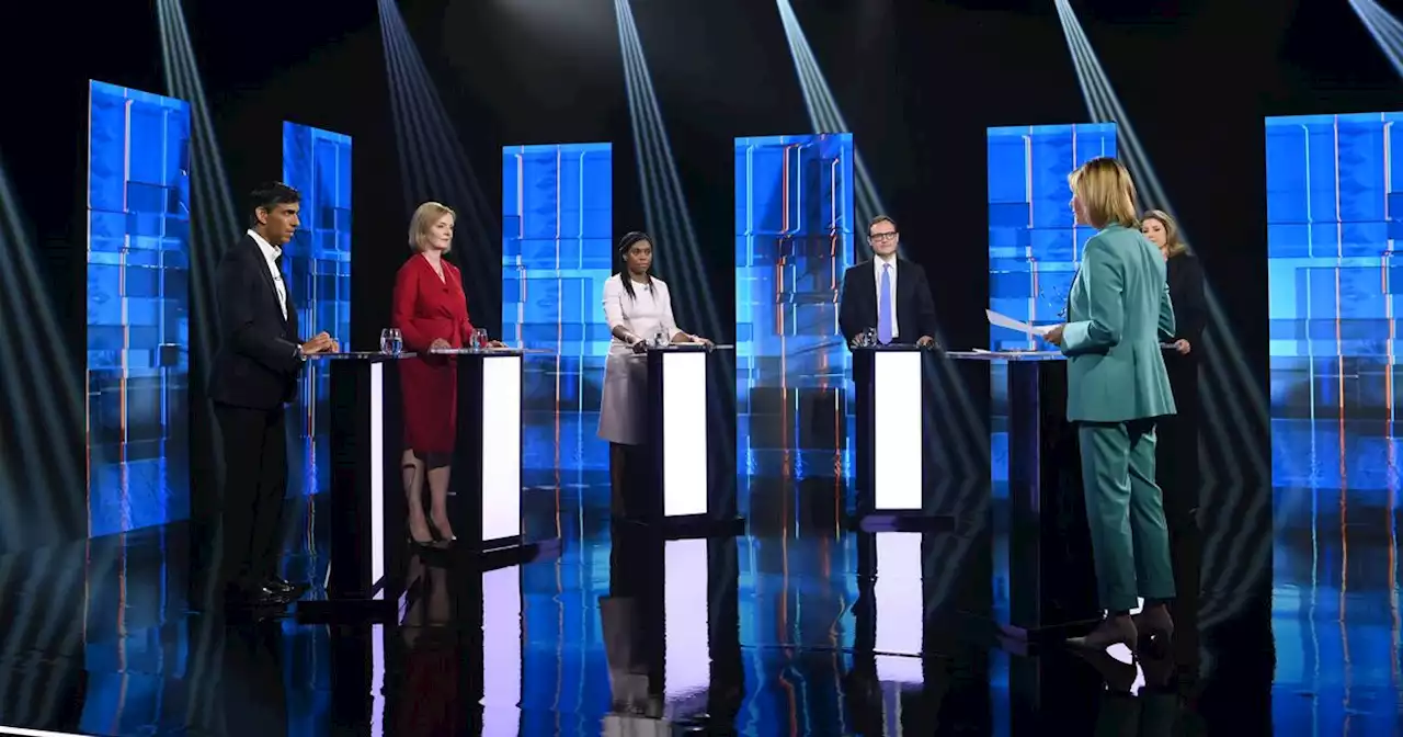 Tory leadership contest descends into an on-air slanging match