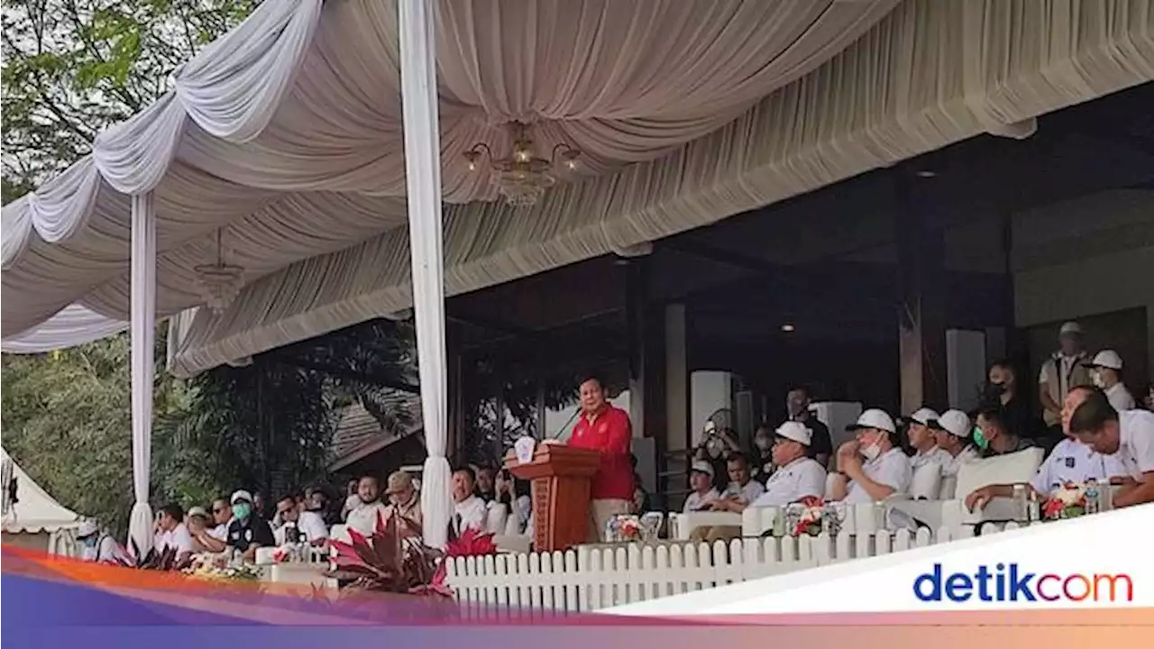 Prabowo Sentil Pihak yang Tak Yakin Indonesia Bisa Masuk Piala Dunia