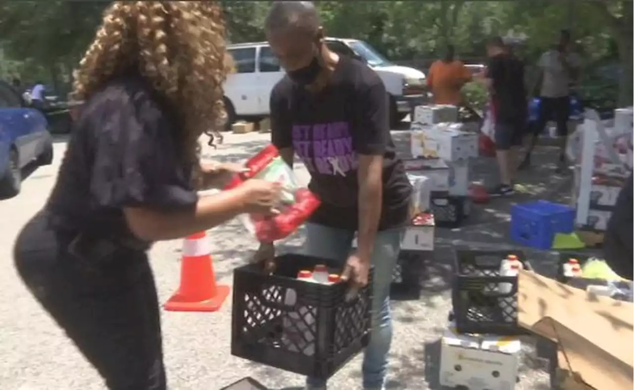 Big demand for church’s monthly food giveaway in downtown Mobile