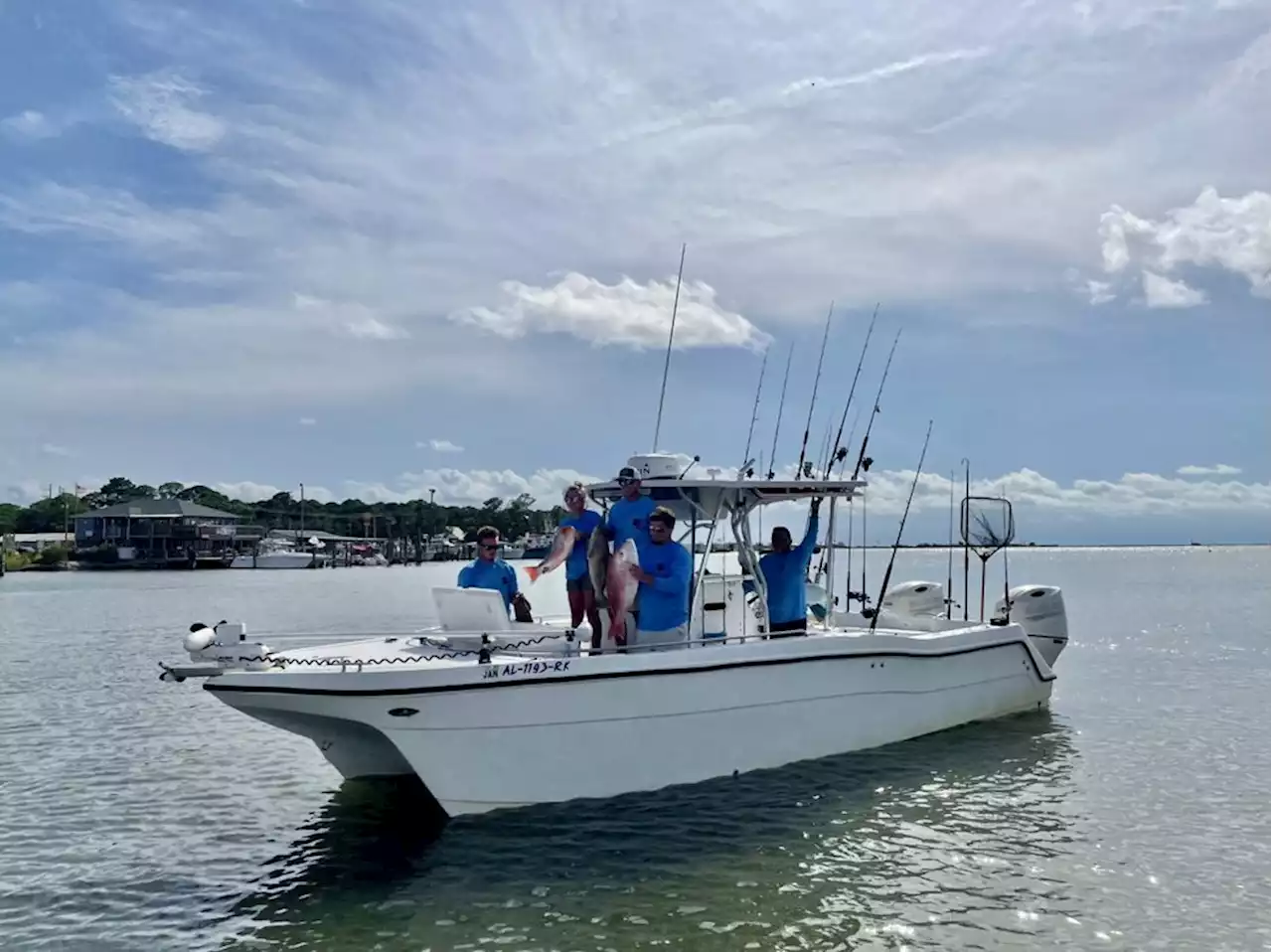 Off to sea, another day at the Alabama Deep Sea Fishing Rodeo