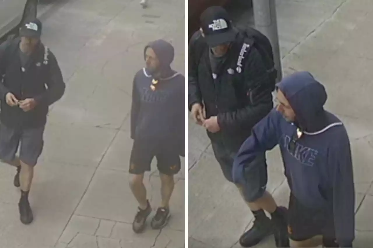 Images released of men cops want to question about robbery in Glasgow