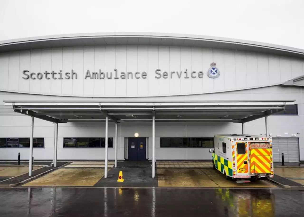 Paramedics got back in ambulance and locked doors due to behaviour of Glasgow man