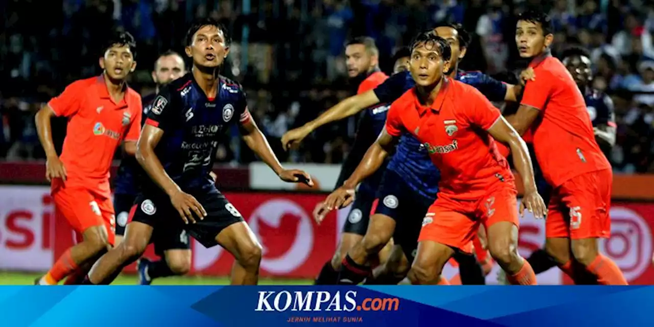 Jadwal Final PIala Presiden 2022: Leg 2 Borneo FC Vs Arema FC, Penentuan Juara