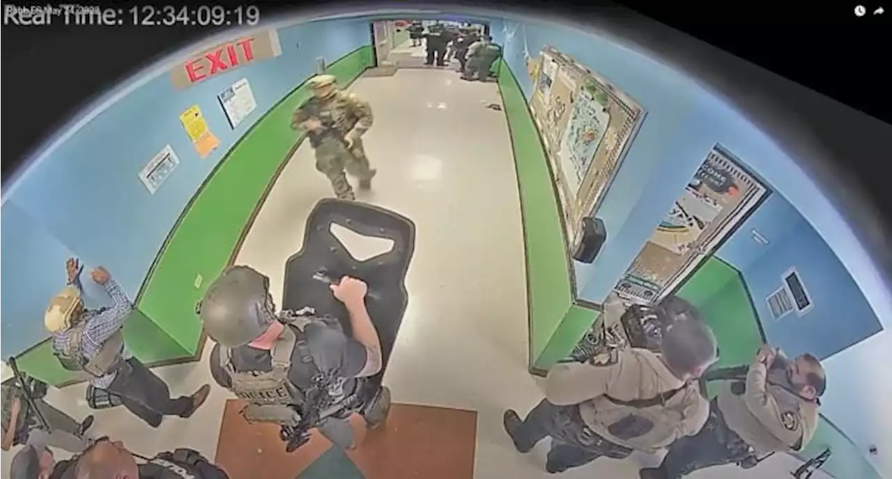 VIDEO: Texas officials release 77 minutes of footage from inside Uvalde school during shooting