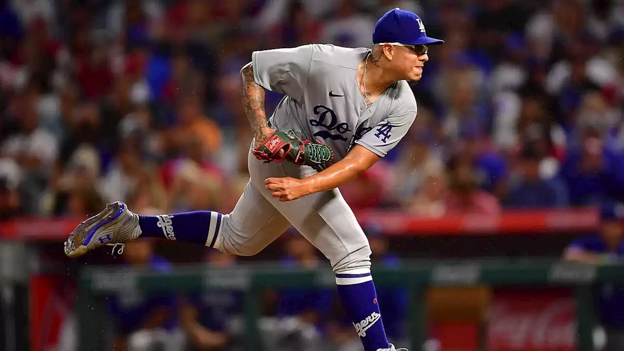 Julio Urías conduce el triunfo de los Dodgers sobre los Angelinos
