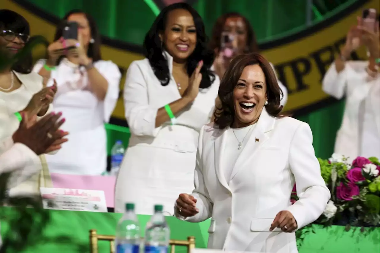 Vice President Kamala Harris visits Philly to push for protection of abortion and voting rights