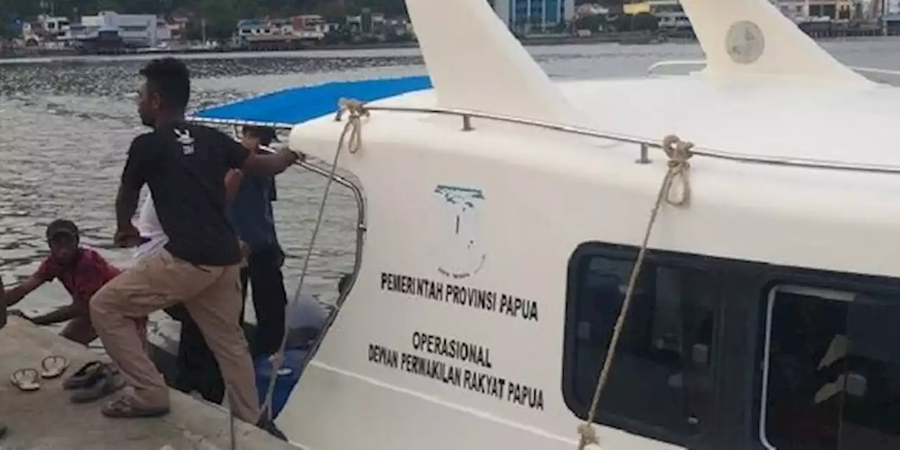 Perahu Motor Milik Anggota DPR Papua Ditemukan: Kehabisan Bensin, Penumpang Selamat | merdeka.com