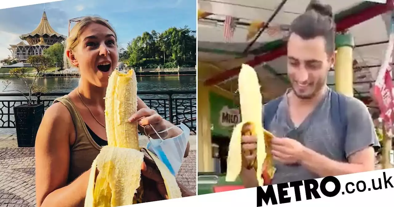 Couple took two days to eat 14-inch banana they found on holiday