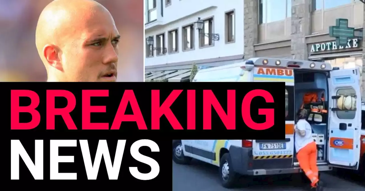 Rugby star found dead in Florence hotel alongside seriously injured woman