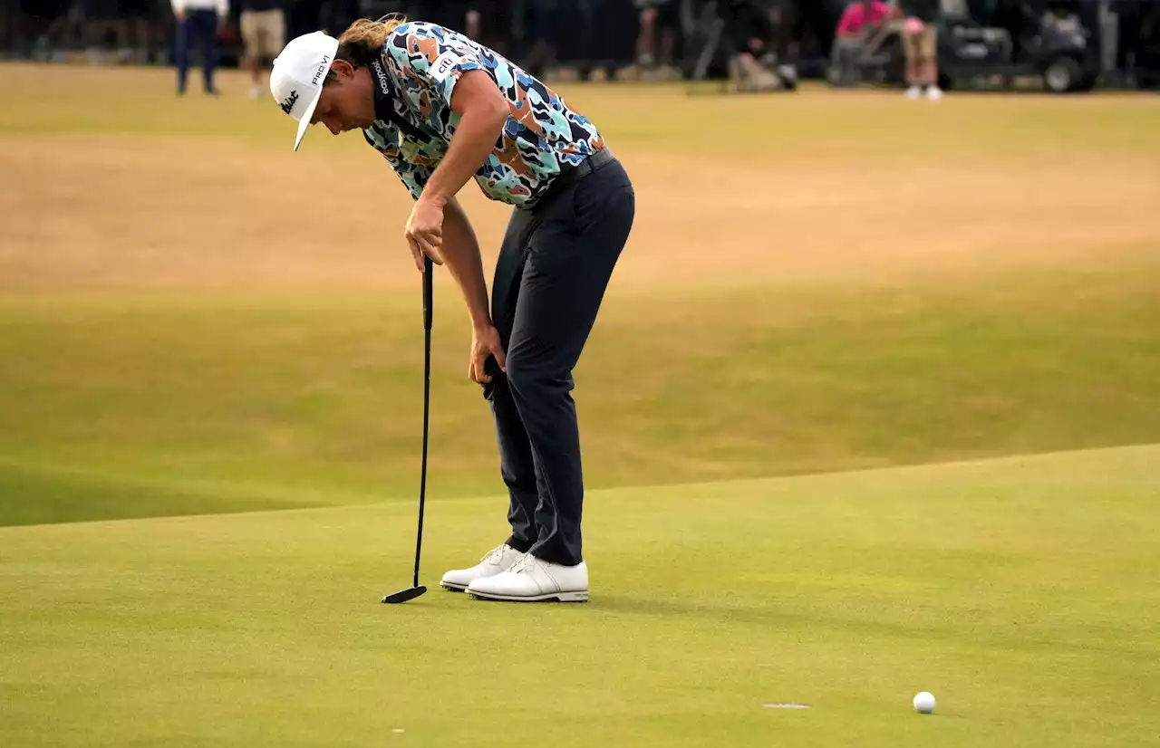 Cameron Smith loses British Open lead due to balky putter