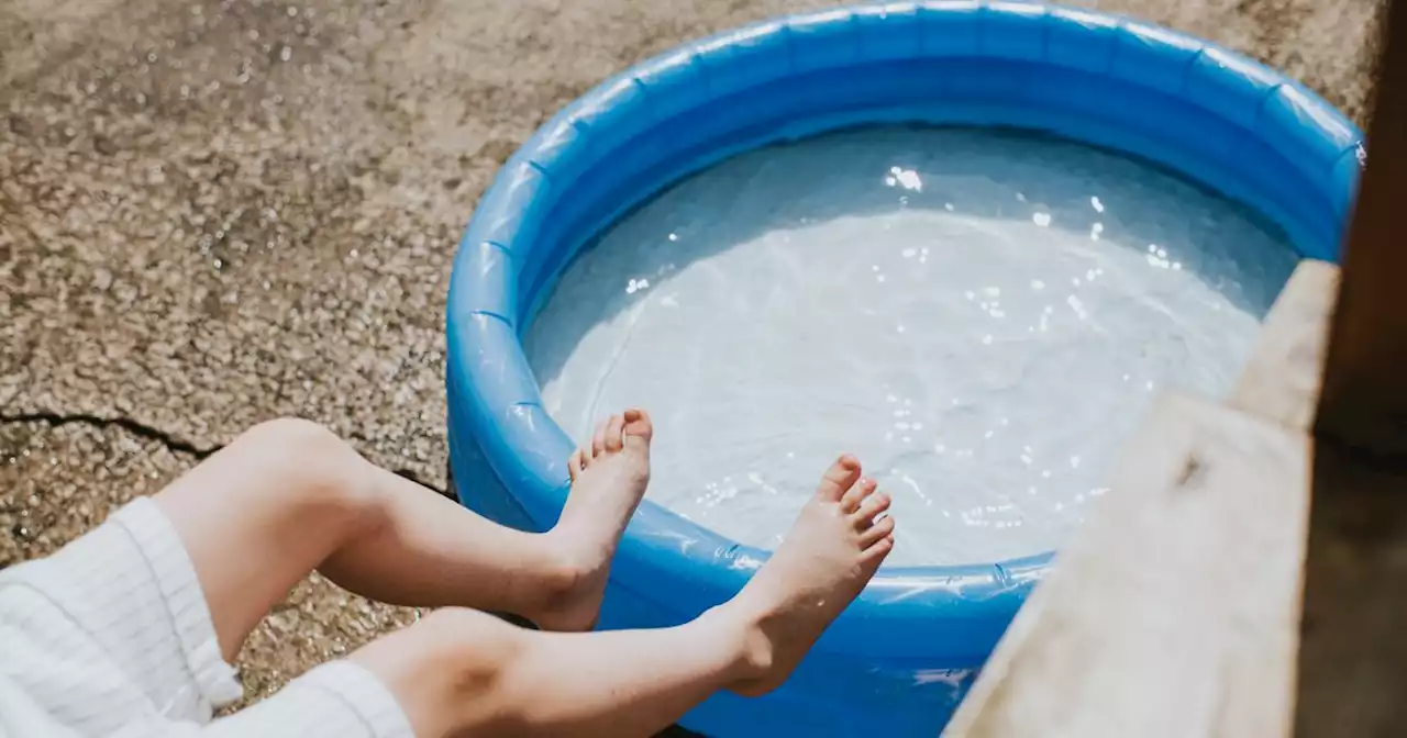 Mum shares clever hack to ensure paddling pool stays free of bugs and grass