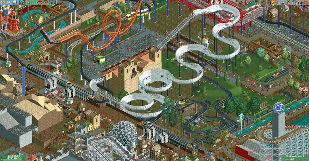 Returning to RollerCoaster Tycoon 2 with new tools