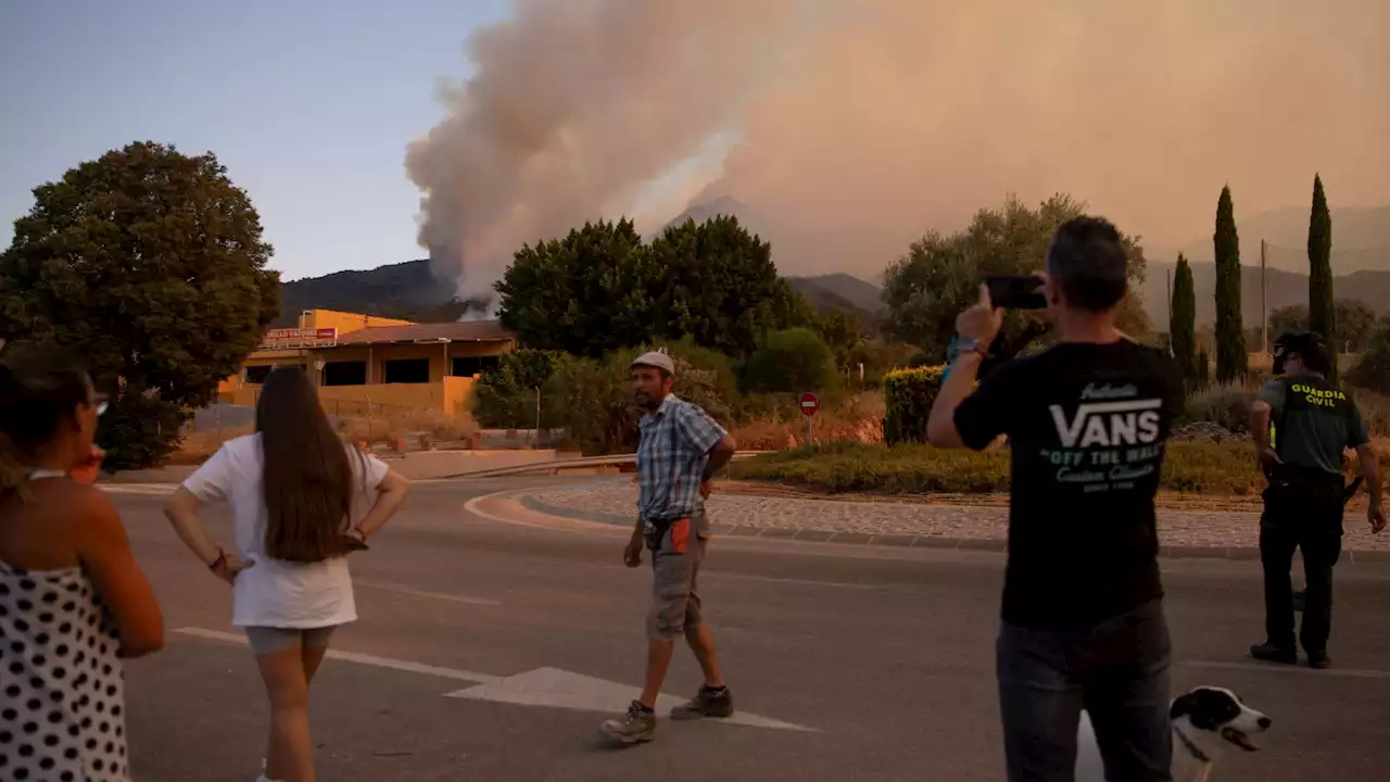 Incendios activos en España, en directo