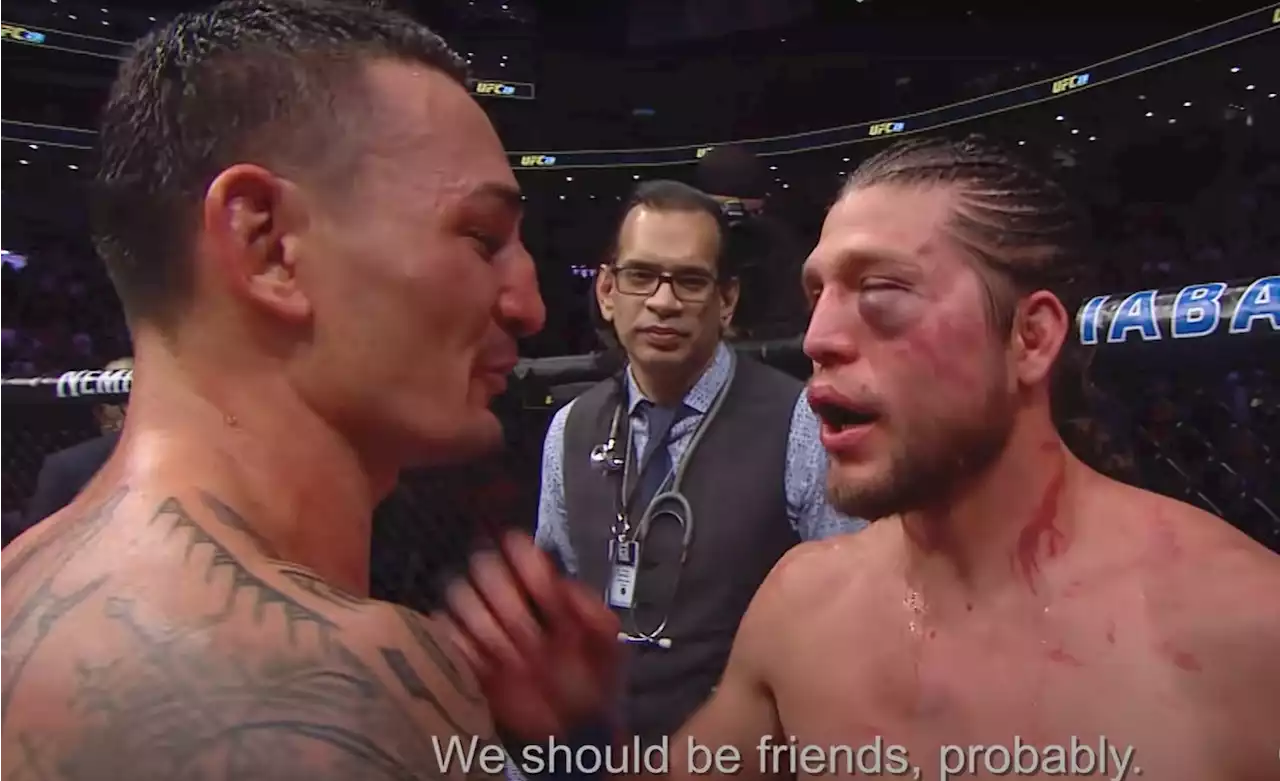 ‘We should be friends’ – Brian Ortega’s wholesome moment with Max Holloway mid-fight at UFC 231