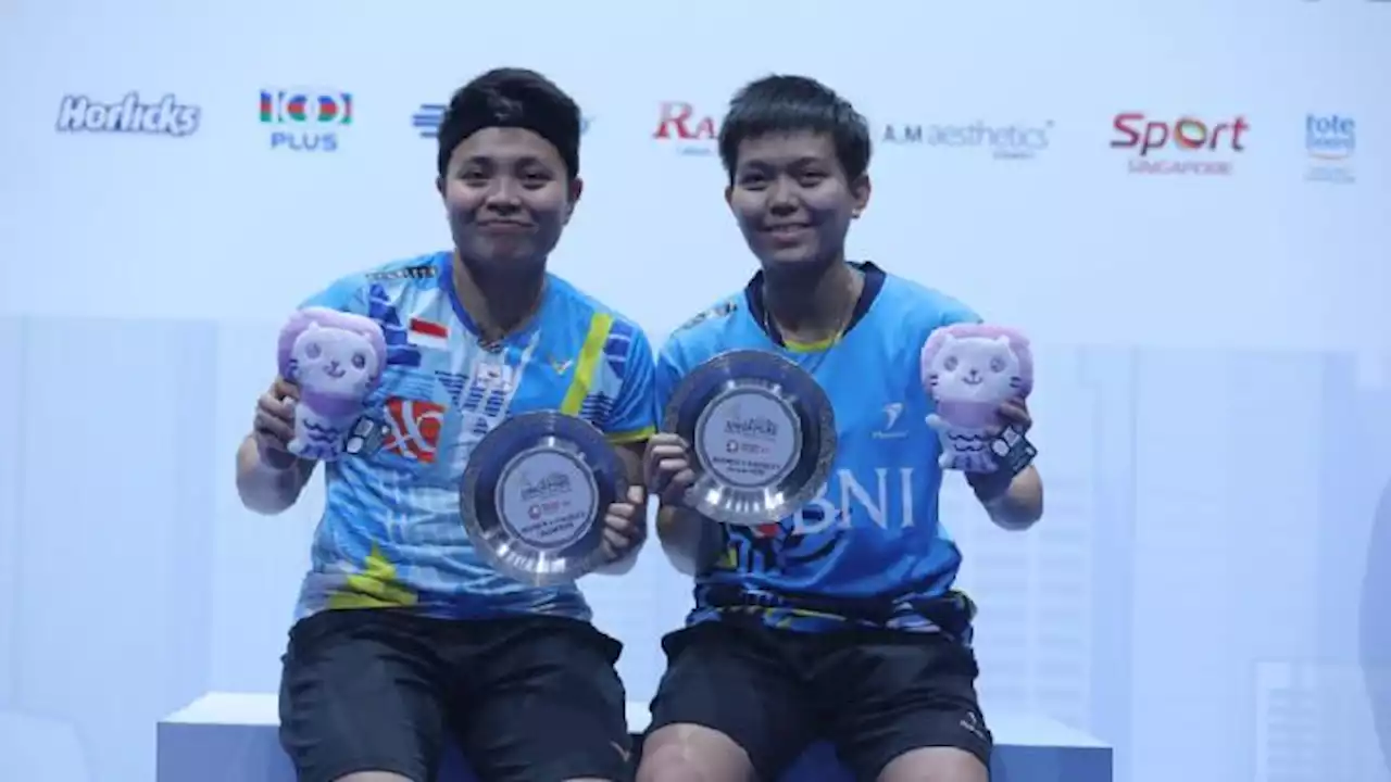 Rebut Tiga Gelar, Indonesia Juara Umum Singapore Open 2022