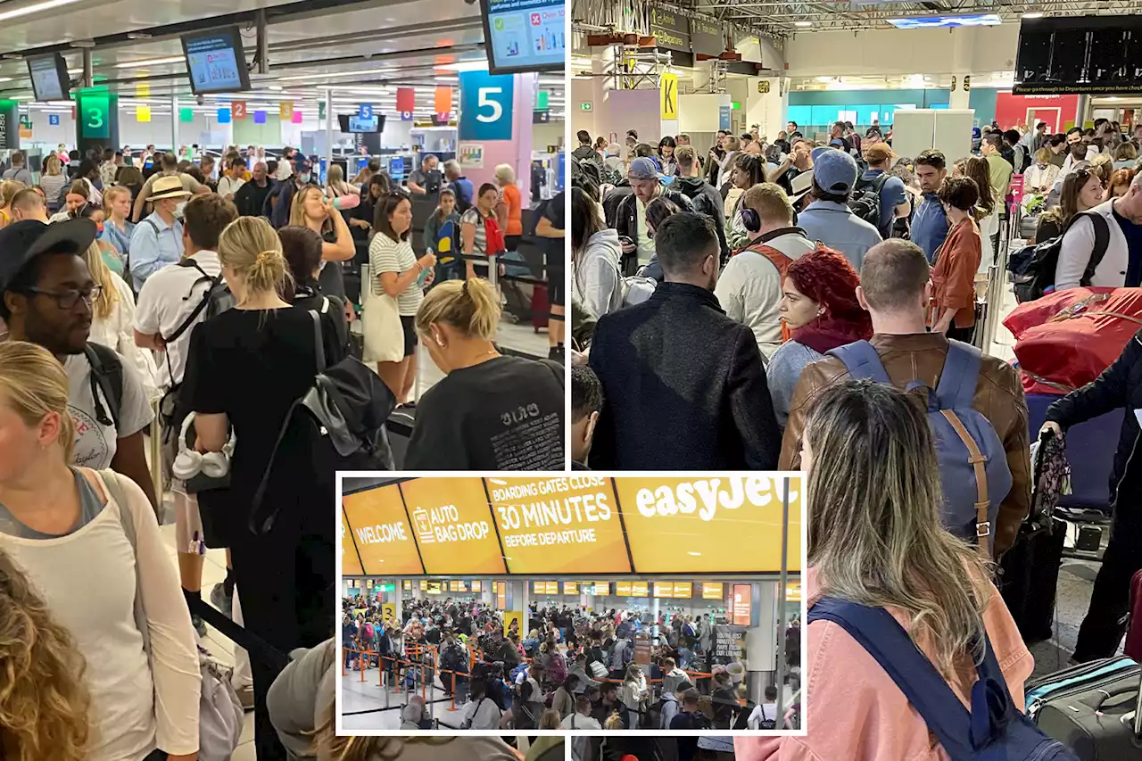 Delayed Gatwick passengers stuck on planes and 'pass out' in hot terminal