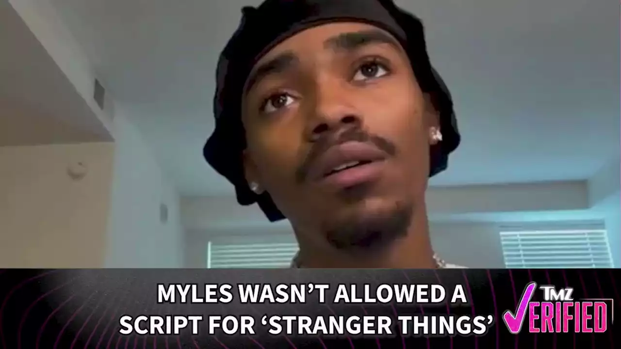 'Stranger Things' Star Myles Truitt | Plus Kim ... by TMZ Verified