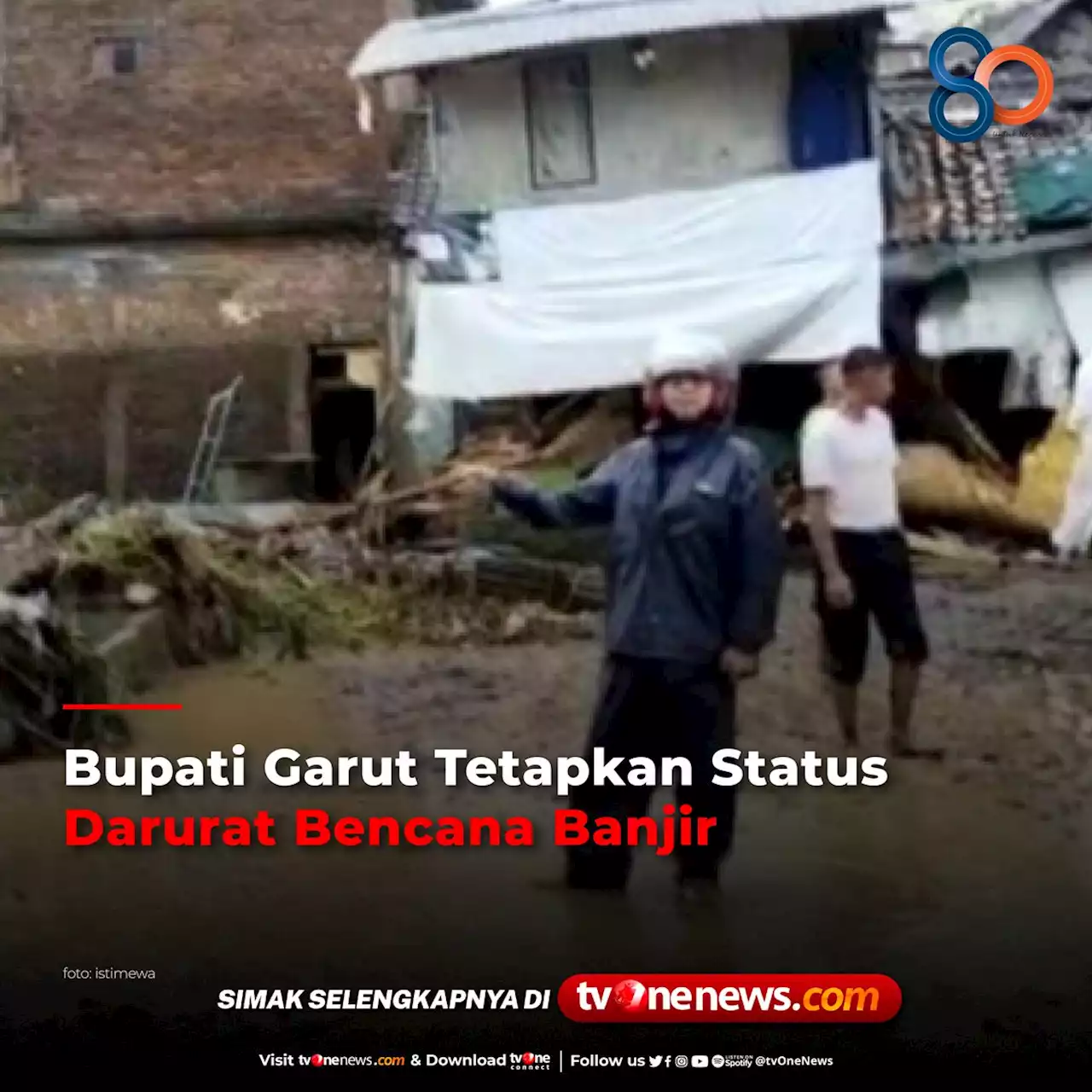 Bupati Garut Tetapkan Status Darurat Bencana Banjir