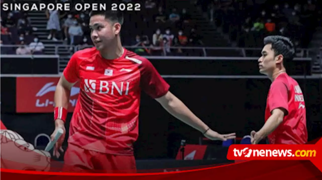 Kalahkan Fajar/Rian, Leo/Daniel Jadi Juara Singapore Open 2022