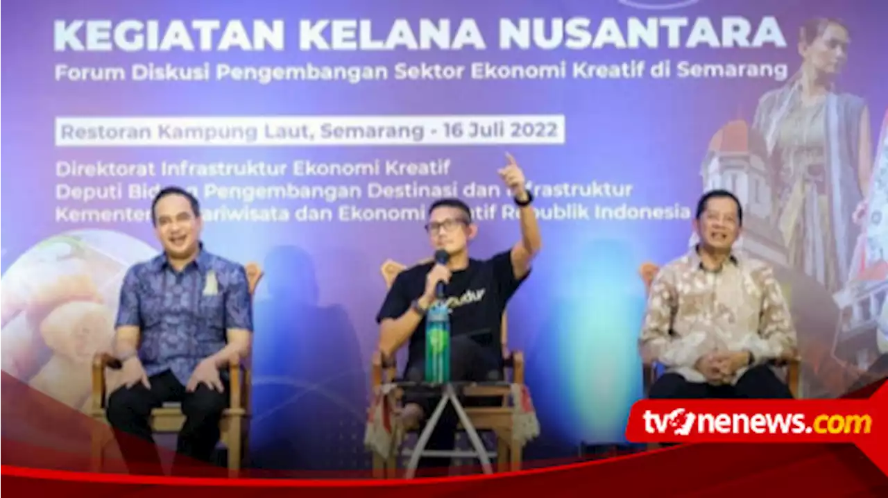 Menparekraf Dorong Kota Semarang Ciptakan Semarang Fashion Week