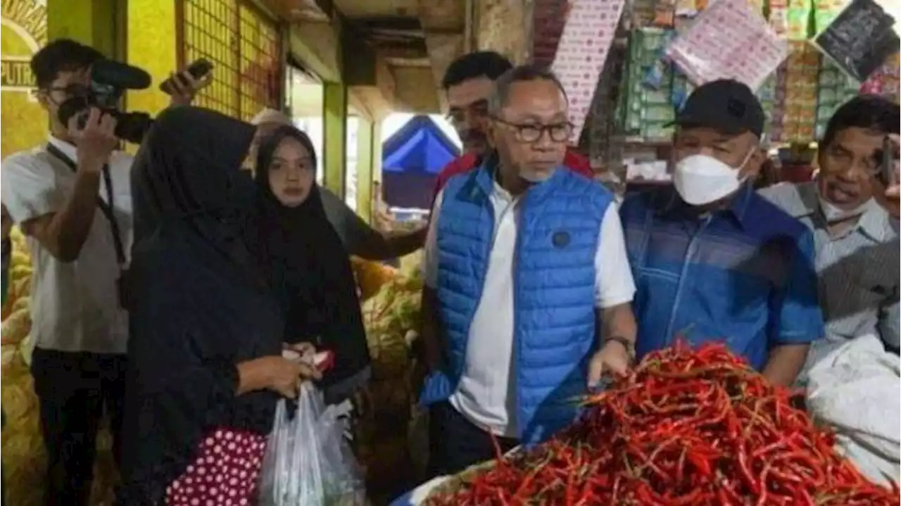 Cek Harga Pangan di Pasar Jagasatru Cirebon, Mendag Zulhas Temukan Ini