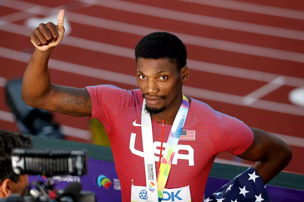 Fred Kerley is world’s fastest man after leading 1-2-3 finish for USA