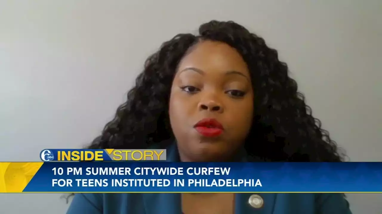 How will Philadelphia's summer curfew for teens impact gun violence, crime?