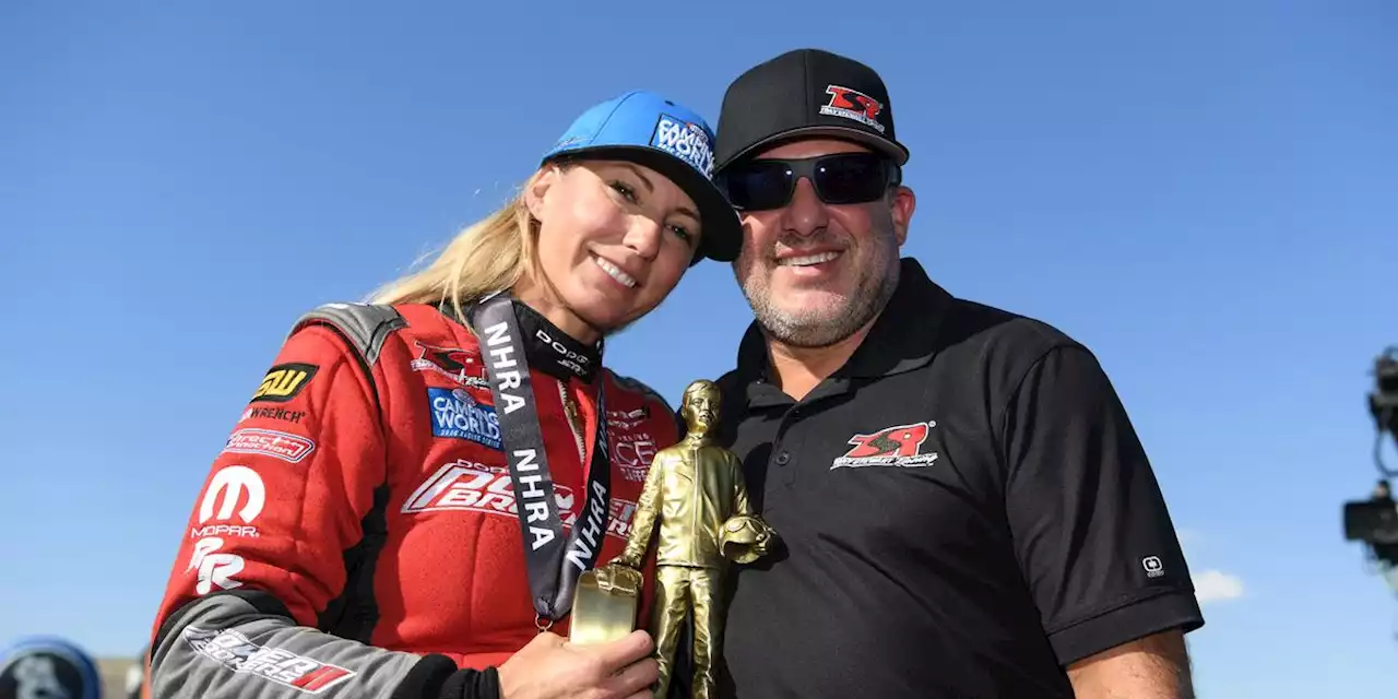 NHRA Mile-High Results, Updated Points: Leah Pruett Scores First Win for Tony Stewart Racing