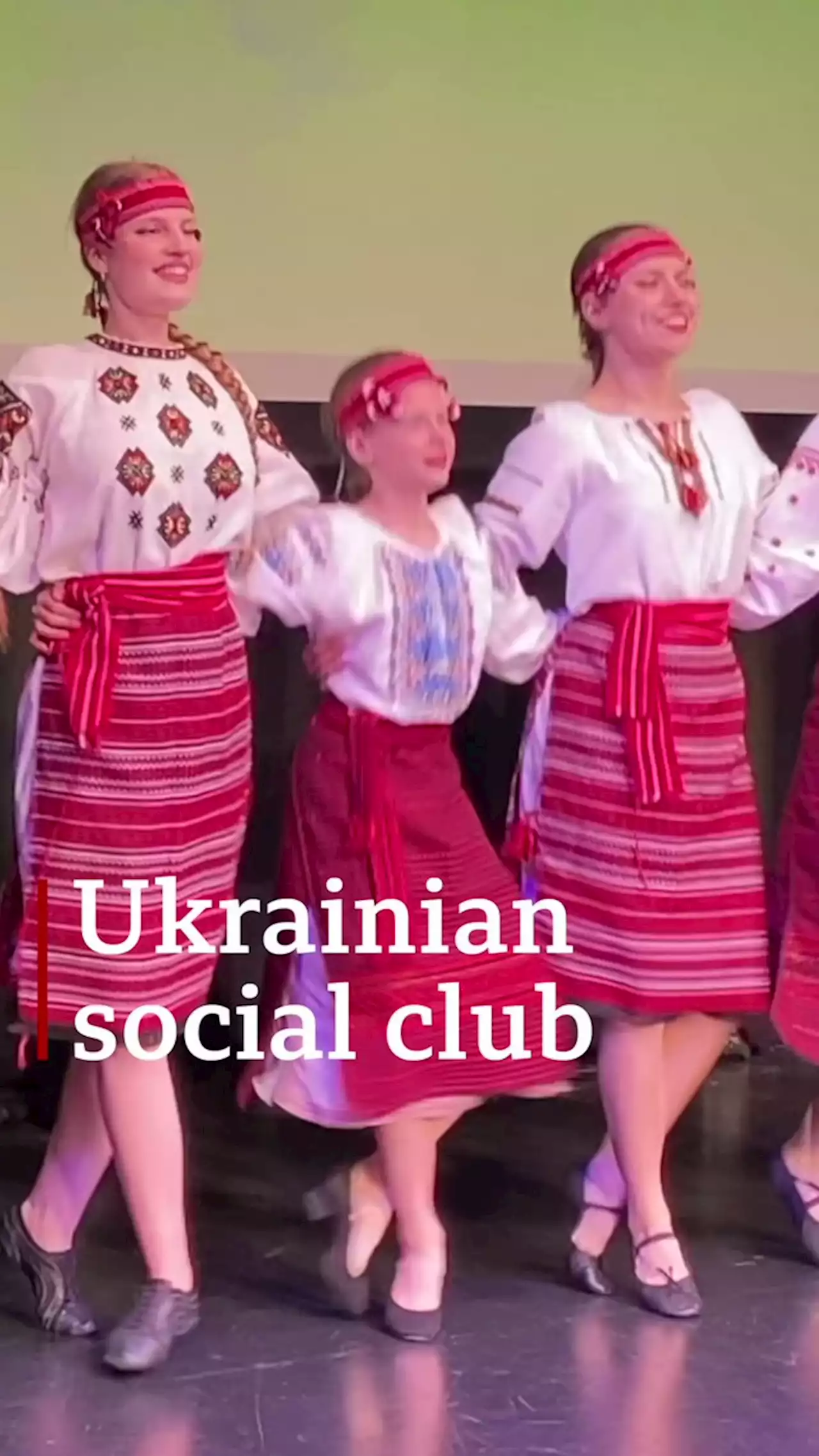 Ukrainian refugees reconnect with their culture