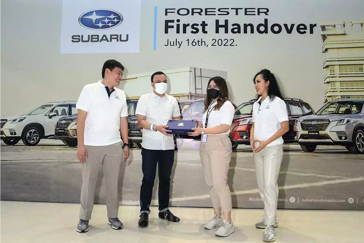 Penyerahan 10 Unit Pertama The All New Subaru Forester | foto.bisnis.com