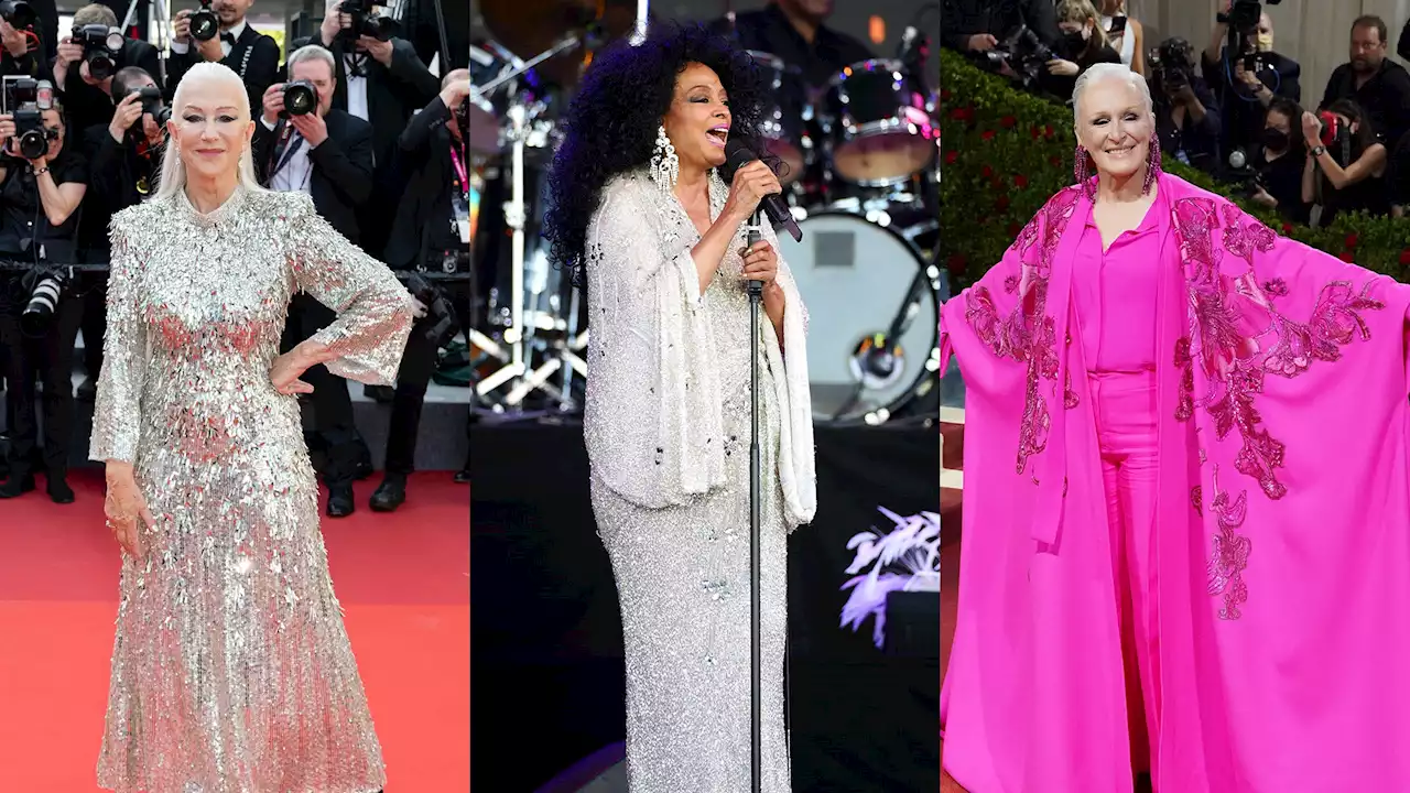 From Helen Mirren To Diana Ross, 6 Graceful Septuagenarian Style Icons We’re Loving Right Now